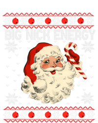 Big Nick Energy Santa Ugly Christmas Sweater Gift V-Neck T-Shirt