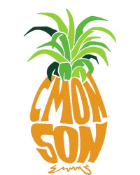 Vintage PSYCH Pineapple of Gus C'mon Son! Crazy Lover Gift  T-Shirt