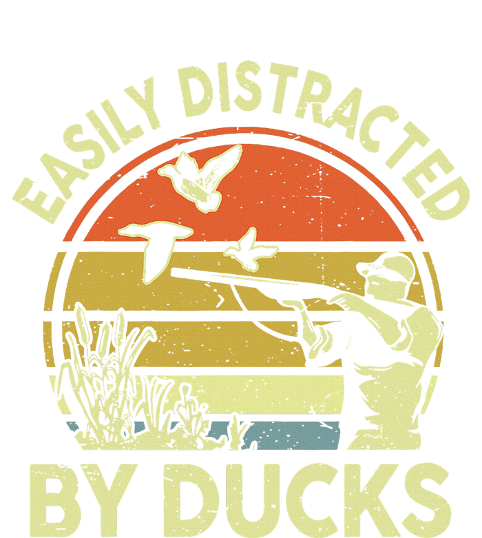 Hunting Easily Distracted Ducks Funny Hunter Dad Gift  T-Shirt