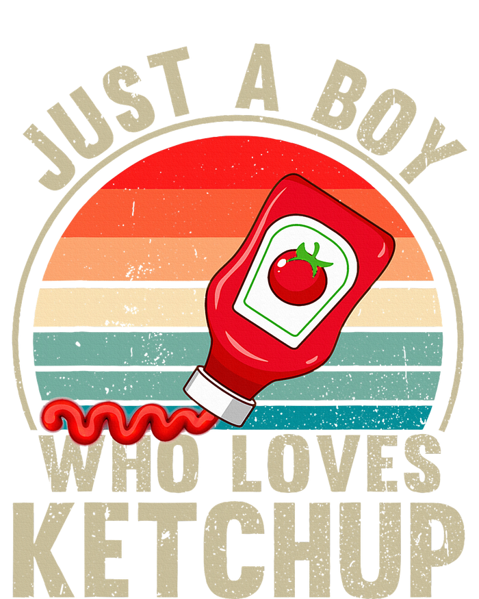 Just a Boy Who Loves Ketchup Catsup Condiment Lover Tall T-Shirt