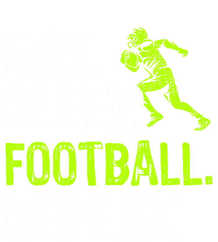 Eat Sleep Football Repeat Football Player Funny 16 in Basic Backpack