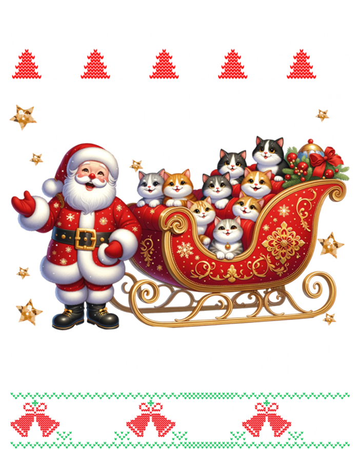 Cats For Everybody Christmas Santa Xmas Funny Gift Gift Sustainable Beanie