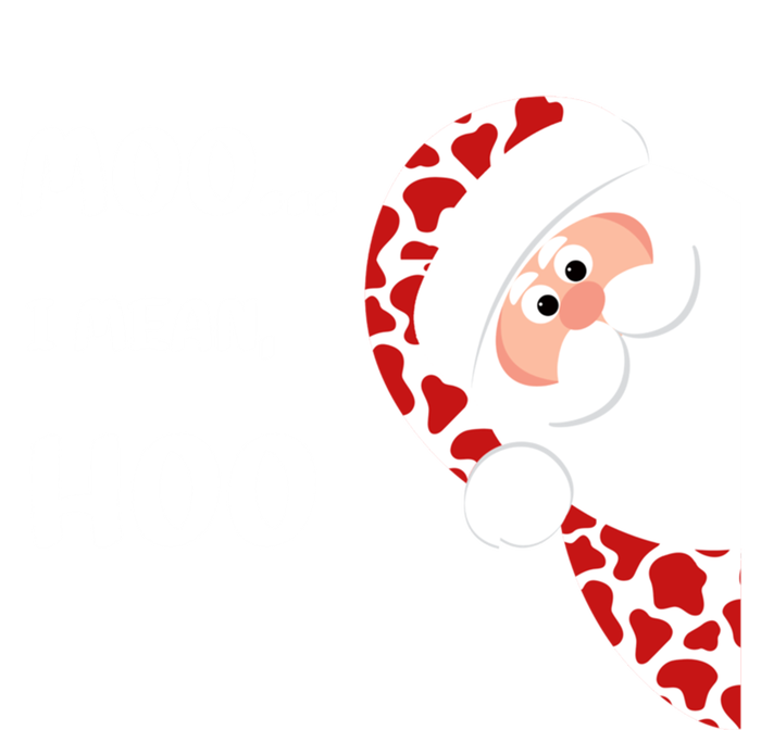 Christmas Cow Santa Moo I Mean Hoo Funny Family Matching Gift Kids Hoodie