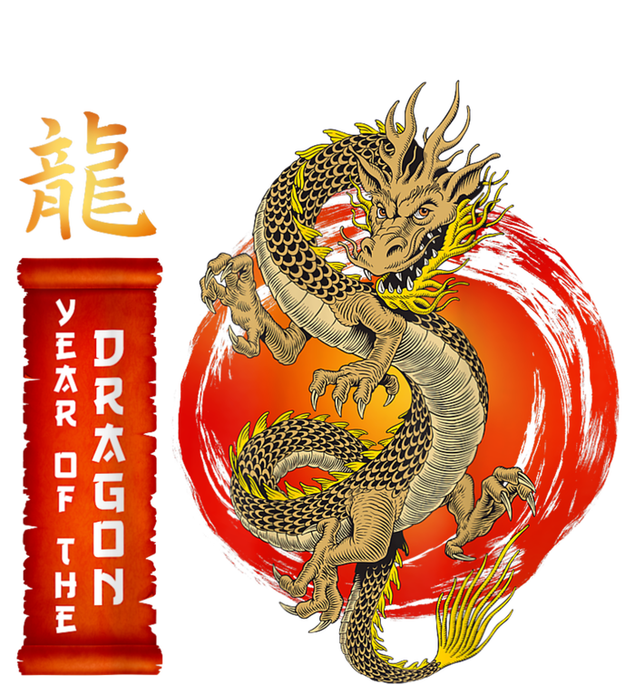 Chinese Lunar New Year 2024 Year Of The Dragon Zodiac Sign T-Shirt