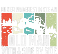 Funny Never Underestimate An Old Man With A Side By Side Utv T-Shirt