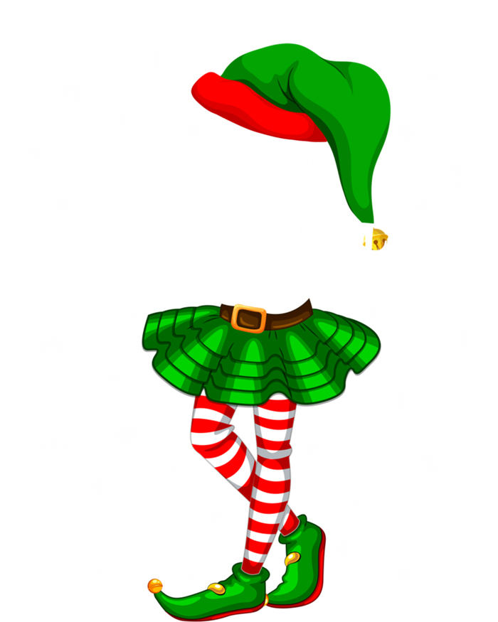 Family Matching IM The Poppop Elf Christmas Gift Women's Racerback Tank