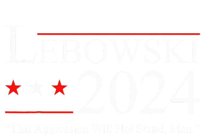 Funny Political Name Lebowski Political Election Vote 2024  Striped Beanie with Solid Band