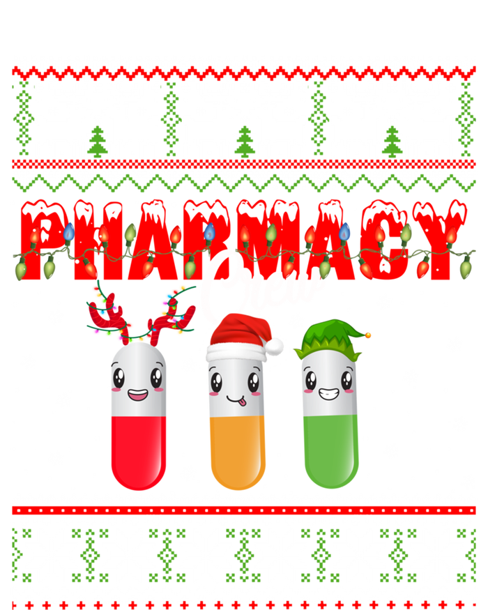 Funny Pharmacy Crew Funny Pills Merry Christmas Ugly Sweater Cute Gift T-Shirt