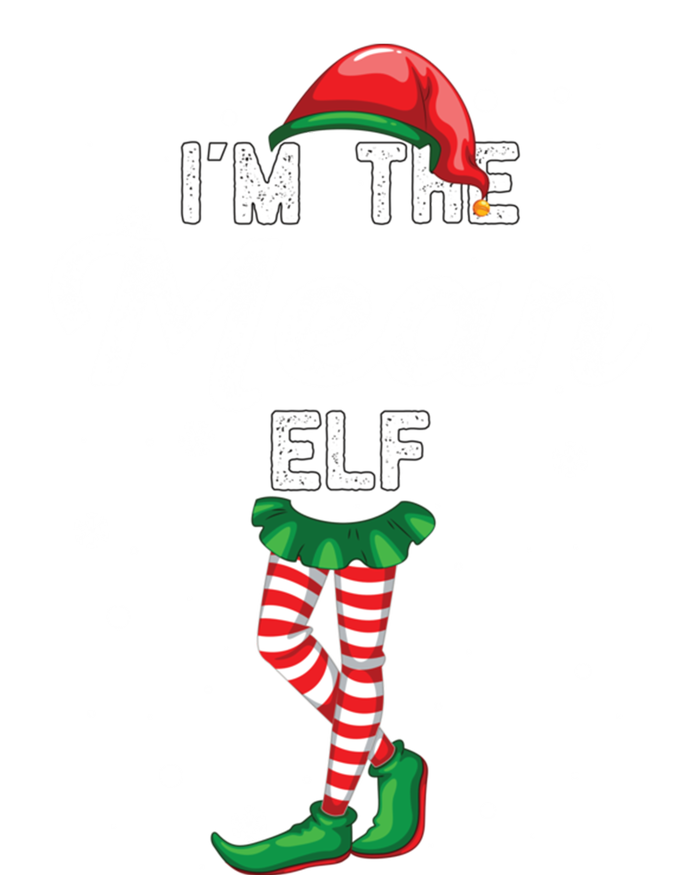 IM The Mean Elf Funny Family Group Christmas Costume Meaningful Gift Stripe Pom Pom Beanie