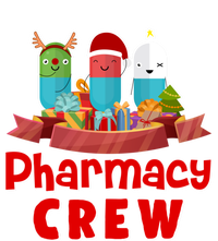 Merry Christmas Happy Holiday Pharmacy Crew Cute Gift T-Shirt