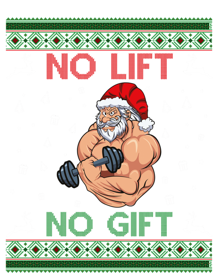 No Lifts No Funny Gift Merry Liftmas Gym Ugly Christmas Gift Sustainable Knit Beanie