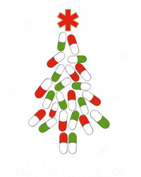 Oh Pharmatree Pills Christmas Tree Lights Pharmacy Crew Funny Gift Long Sleeve Shirt