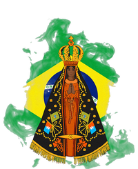 Our Lady of Aparecida Patron Saint of Brazil Women's Racerback Tank