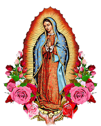 Our Lady Virgen De Guadalupe Virgin Mary Gracias Madre Mía Metallic Star Ornament