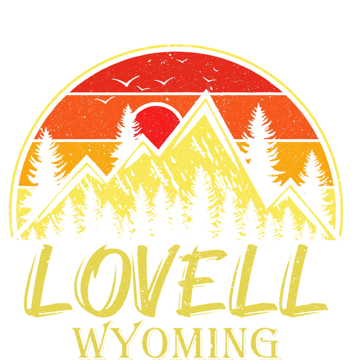 Vintage Lovell Wyoming WY Mountains Hike Hiking Souvenir T-Shirt