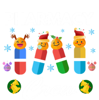 Pharmacy Crew Merry Christmas Funny Pharmacist Pills Gift T-Shirt