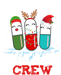 Pharmacy Crew Pills Reindeer Santa Claus Lights Christmas Gift T-Shirt