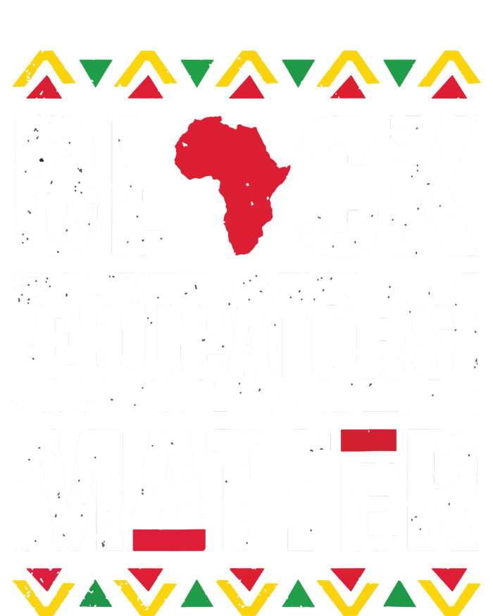 Black Educators Matter Teacher Black History Month Women's V-Neck T-Shirt