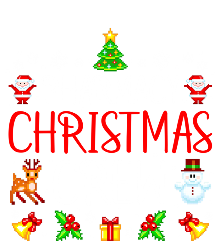 Pharmacy Tech Christmas Crew Matching Xmas Pharmacist Gift Poster