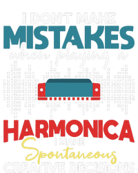 Spontaneous Creative Decisions Harmonica Player Harmonicist Cooling Performance Crew T-Shirt