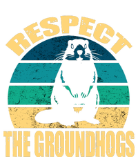 Groundhog DayRespect The Groundhog Yupoong Adult 5-Panel Trucker Hat