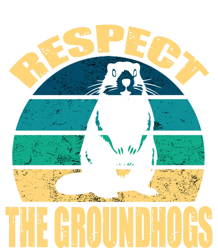 Groundhog DayRespect The Groundhog Yupoong Adult 5-Panel Trucker Hat