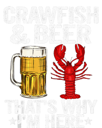 Crawfish & Beer That's Why I'm Here Crayfish Daddy Crawfish Sweatshirt