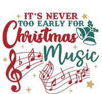 Its Never Too Early For Christmas Music Musical Kids Long Sleeve Shirt