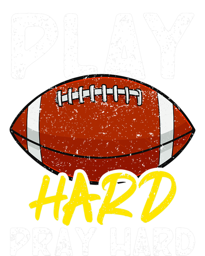 Game Day Football Season Play Hard Pray Hard Sports Cooling Performance Crew T-Shirt