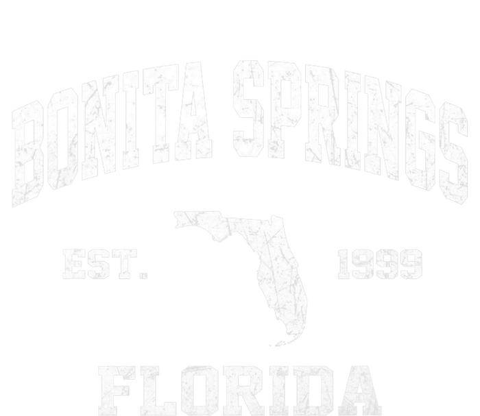 Bonita Springs Florida FL vintage state Athletic style Women's Perfect Tri Rocker Tank