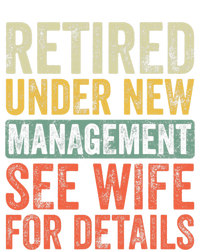 Retired Under New Management See Wife For Details Retirement Snapback Five-Panel Rope Hat