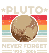 Never Forget Pluto s Funny Retro Planet Space Science Toddler Fine Jersey T-Shirt