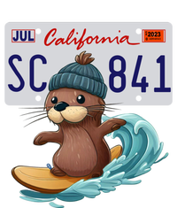 Santa Cruz Sea Otter 841 Gift Striped Beanie with Solid Band