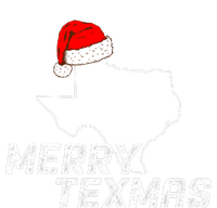 Merry Texmas Texas State Christmas Light Outline Santa Hat Toddler Fine Jersey T-Shirt