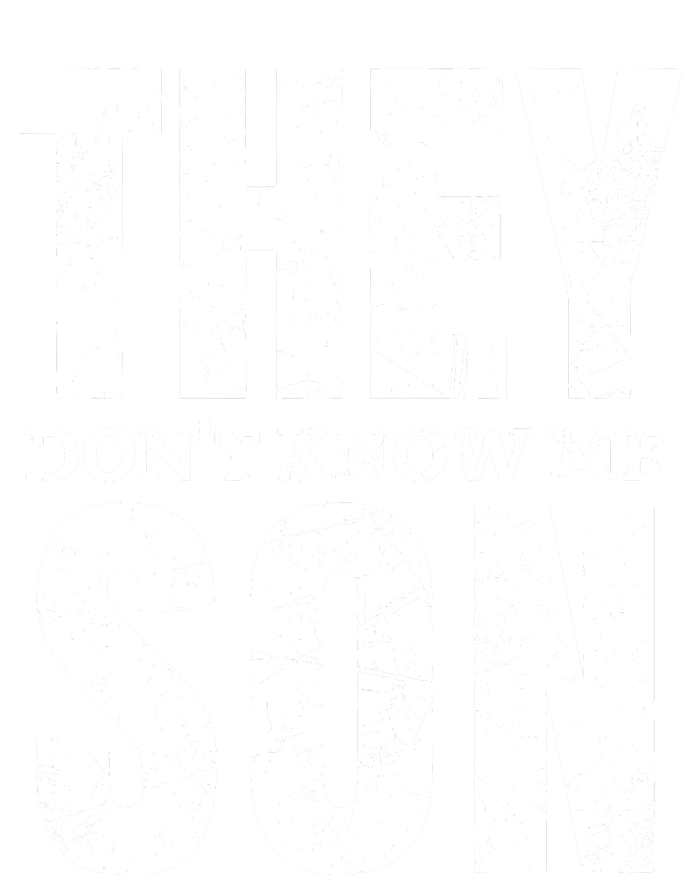 They Dont Know Me Son Bodybuilder Workout Gym Motivation T-Shirt