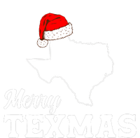 Merry Texmas Texas State Christmas Light Outline Santa Hat Kids Hoodie