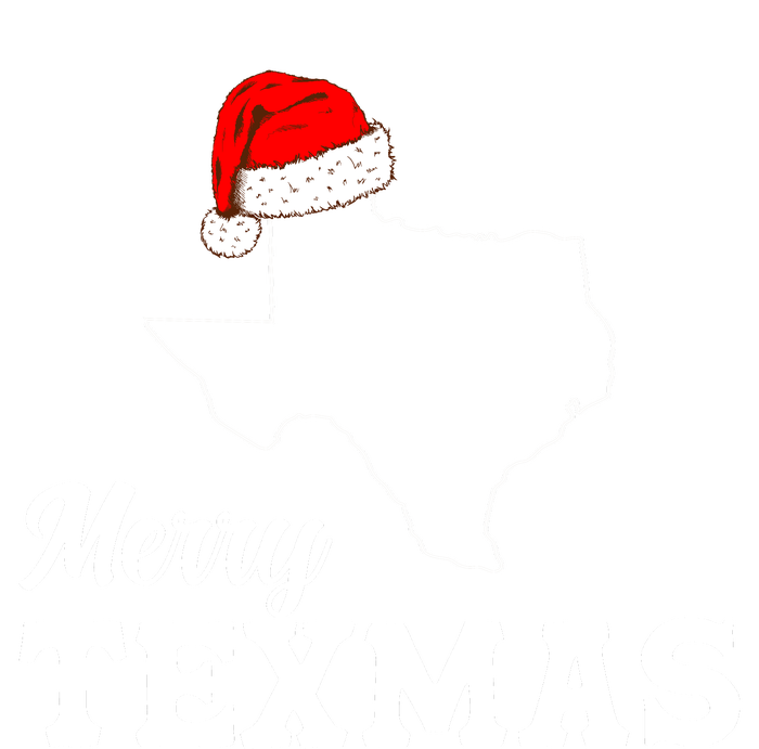 Merry Texmas Texas State Christmas Light Outline Santa Hat Kids Hoodie