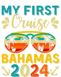 My First Cruise Bahamas 2024 Family Vacation Travel Ship Ladies Long Sleeve Shirt