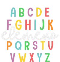 Abc Elemeno Alphabet Kindergarten Teachers Back To School T-Shirt