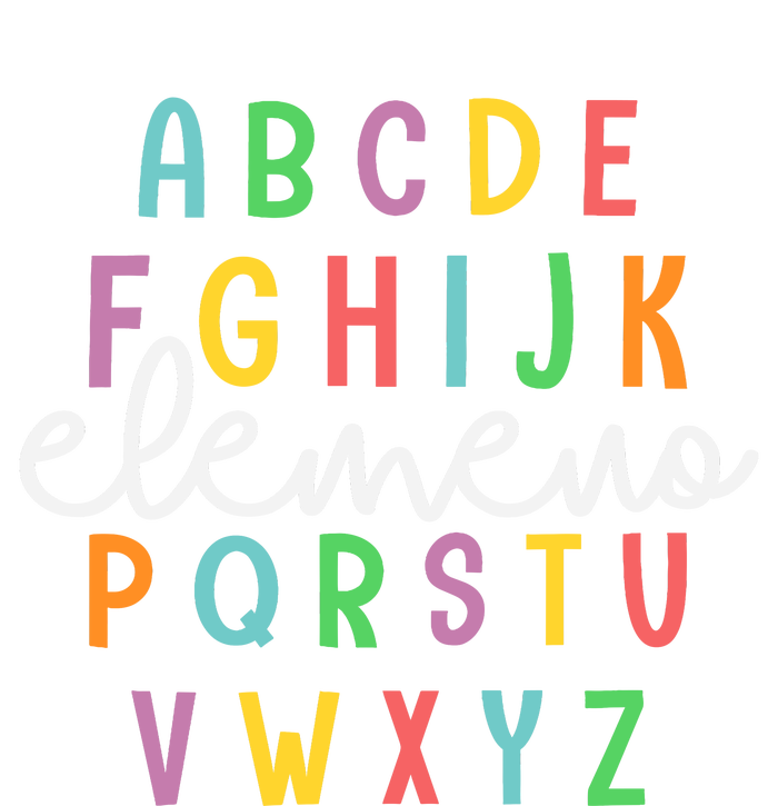 Abc Elemeno Alphabet Kindergarten Teachers Back To School T-Shirt