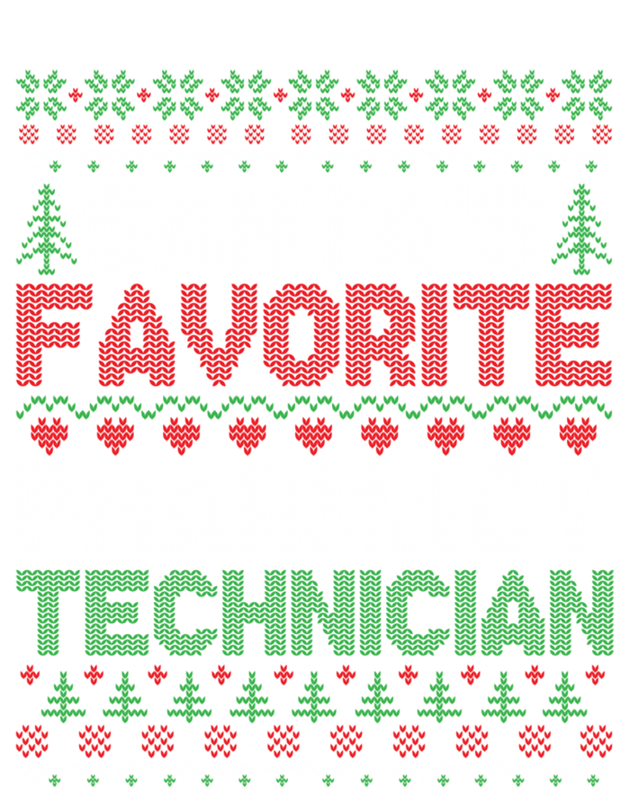 SantaS Favorite Pharmacy Technician Ugly Christmas Sweater Cute Gift Sweatshirt