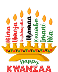 Happy Kwanzaa Kinara Seven Candles Principles Of Kwanzaa PosiCharge Competitor Tank