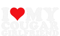 Funny I Love My Cougar Girlfriend I Heart My Cougar Girlfriend Gf T-Shirt