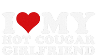 Funny I Love My Hot Cougar Girlfriend I Heart My Hot Cougar Gf Mesh Reversible Basketball Jersey Tank