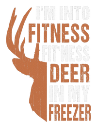 Funny IM Into Fitness FitNess Deer In My Freezer Yupoong Adult 5-Panel Trucker Hat