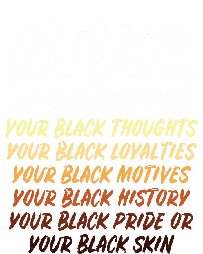 Black History Month Not Sorry For Being Black Women Bumper Sticker