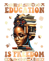 Black History Month Education Is Freedom Teacher Women Tall Long Sleeve T-Shirt