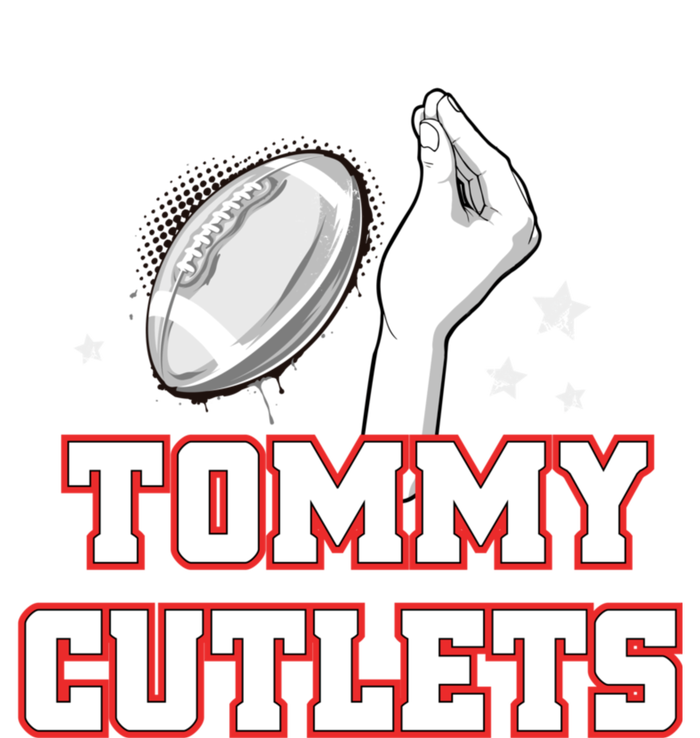 Ny Italian Hand Gesture Tommy Cutlets Football Quarterback Tall T-Shirt