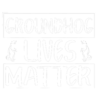 Groundhog Lives Matter Funny Woodchuck Womens California Wash Sweatshirt