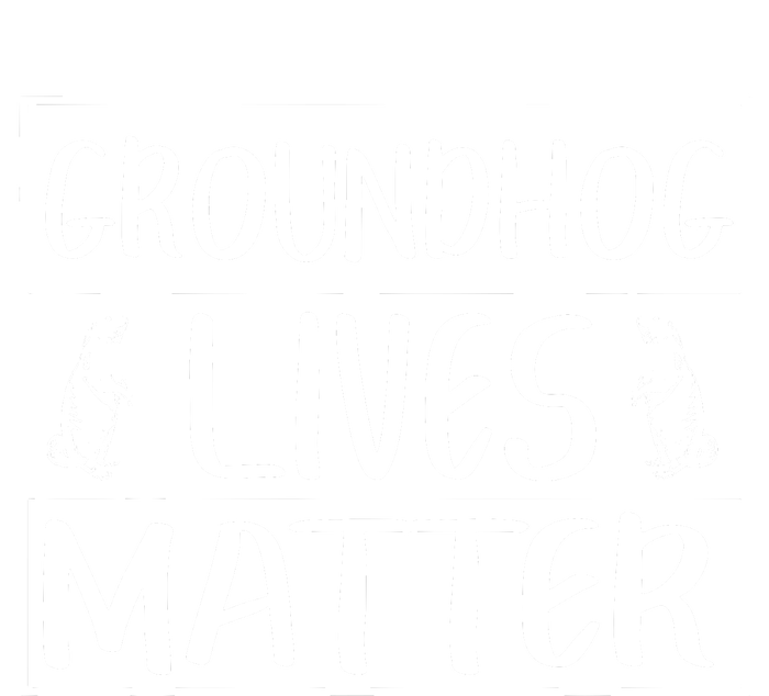 Groundhog Lives Matter Funny Woodchuck Womens California Wash Sweatshirt